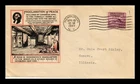 DR JIM STAMPS US COVER PROCLAMATION OF PEACE FIRST DAY ISSUE SCOTT 727