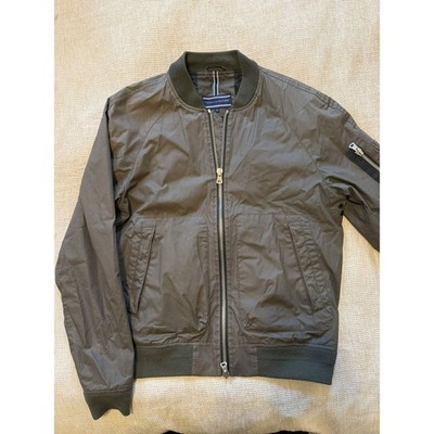 Tommy Hilfiger MA-1 Flight Jacket   Army Green Size M)