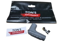 MSD Ignition Spark Plug Wire Boot / Terminal Right Angle 90 Degree Silicone Grey