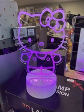 Lámpara de ilusión 3D Hello Kitty