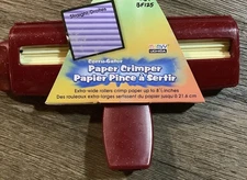 MARVY Uchida -- PAPER CRIMPER -- Corru-Gator -- STRAIGHT -- Brand New