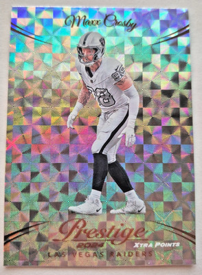 Maxx Crosby 2025 Prestige Xtra Points Hyper