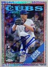 2023 Topps 1988 Silver Pack Chrome Caleb Kilian Rookie Auto Cubs #T88C-72 COA