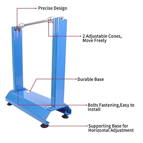 Portable Motorcycle Bicycle Wheel Balancer, Rim Tire Balancing Spin Static  thumbnail 3