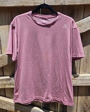 Rhoback Blitz Tech Men's Short Sleeve Casual Performance T- Shirt Size Large