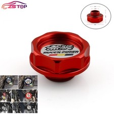 Red Mugen Power Aluminum Car Oil Filler Cap Racing Engine Tank Cover