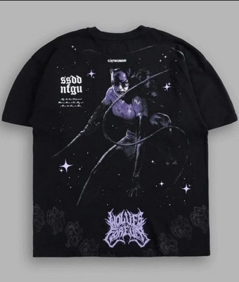 DS BATMAN SIDE OVERSIZED TEE BLACK Tシャツ