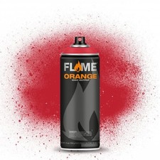 Matt Acrylic Spray Paint - Flame High Pressure - 120 Colours 400ml Can