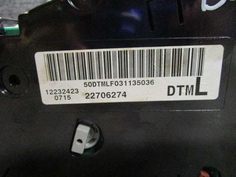 2003 Oldsmobile Alero Speedometer Cluster - 3.4L, Auto *Unsure Miles* - Image 3 of 3