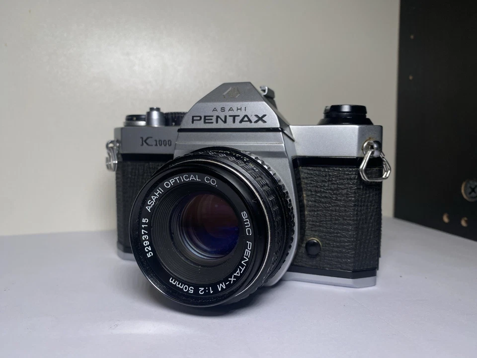 Pentax K1000 35mm SLR Film Camera w/ 50mm F/2.0 Lens Read Description - Image 2 of 4