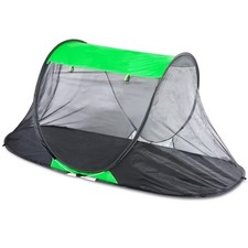 1 Person Pop-up Mosquito Tent for Camping - Breathable Fine Mesh Camping Bu...