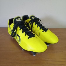 Canterbury Rugby Boots Size 10 Speed Club 6 Stud Soft Ground Football Boots