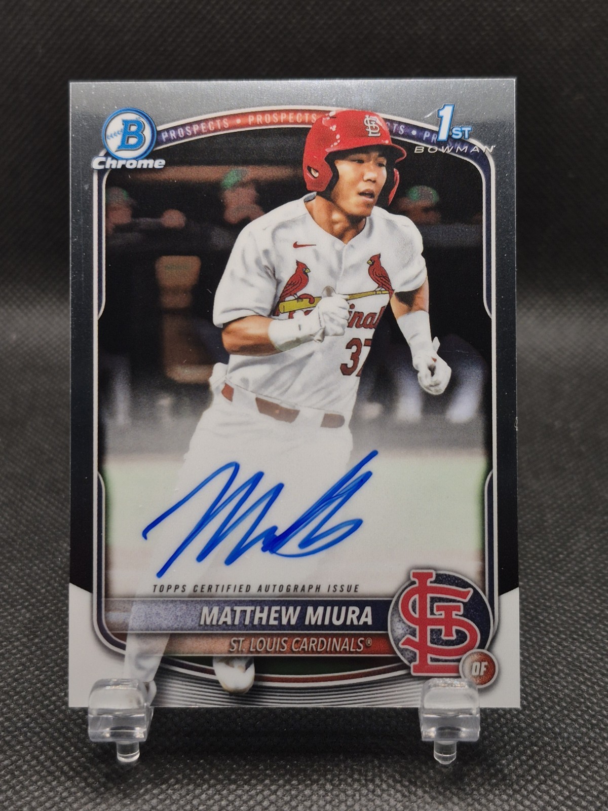 2025 Bowman Draft Chrome Prospect Auto Matthew Miura #CPA-MMI Autograph (C)
