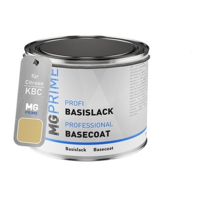 Autolack Dose für Citroen KBC Jaune Scott Metallic Scott Gelb Metallic 0,5L