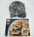 LEGO 4481 Star Wars Hailfire Droid Set MANUAL Attack of the Clones Technic Wheel