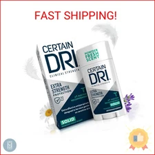 Certain Dri Extra-Strength Clinical Solid Antiperspirant - 72-Hour Sweat & Odor 
