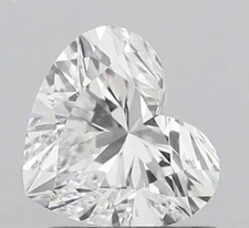 4.45 Ct Loose Moissanite Heart Cut 11 MM D Colorless IF Clarity Certified