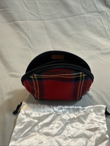 FURLA Nesting Set Canvas Makeup Case Pouch Small Purse Bags w/Zipper Multi-Use - Picture 5 of 11