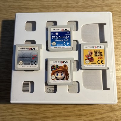 Nintendo 3DS Mario Kart 7 Bundle Super Mario 3D Land Super Mario Maker 3DS Lot