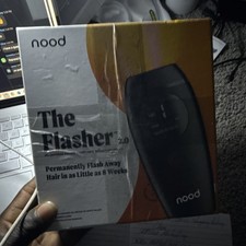 nood The Flasher 2.0 IPL Hair Removal Device Black