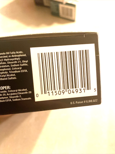 Just for Men Hair Color H-50 Darkest Brown Original Formula 5 Min Shampoo 4931 - Picture 4 of 4