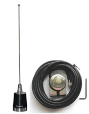 Antenna UHF 450-470 MHz 3 dBd Trunk Mount Mini-UHF Mobile Base Radio Motorola