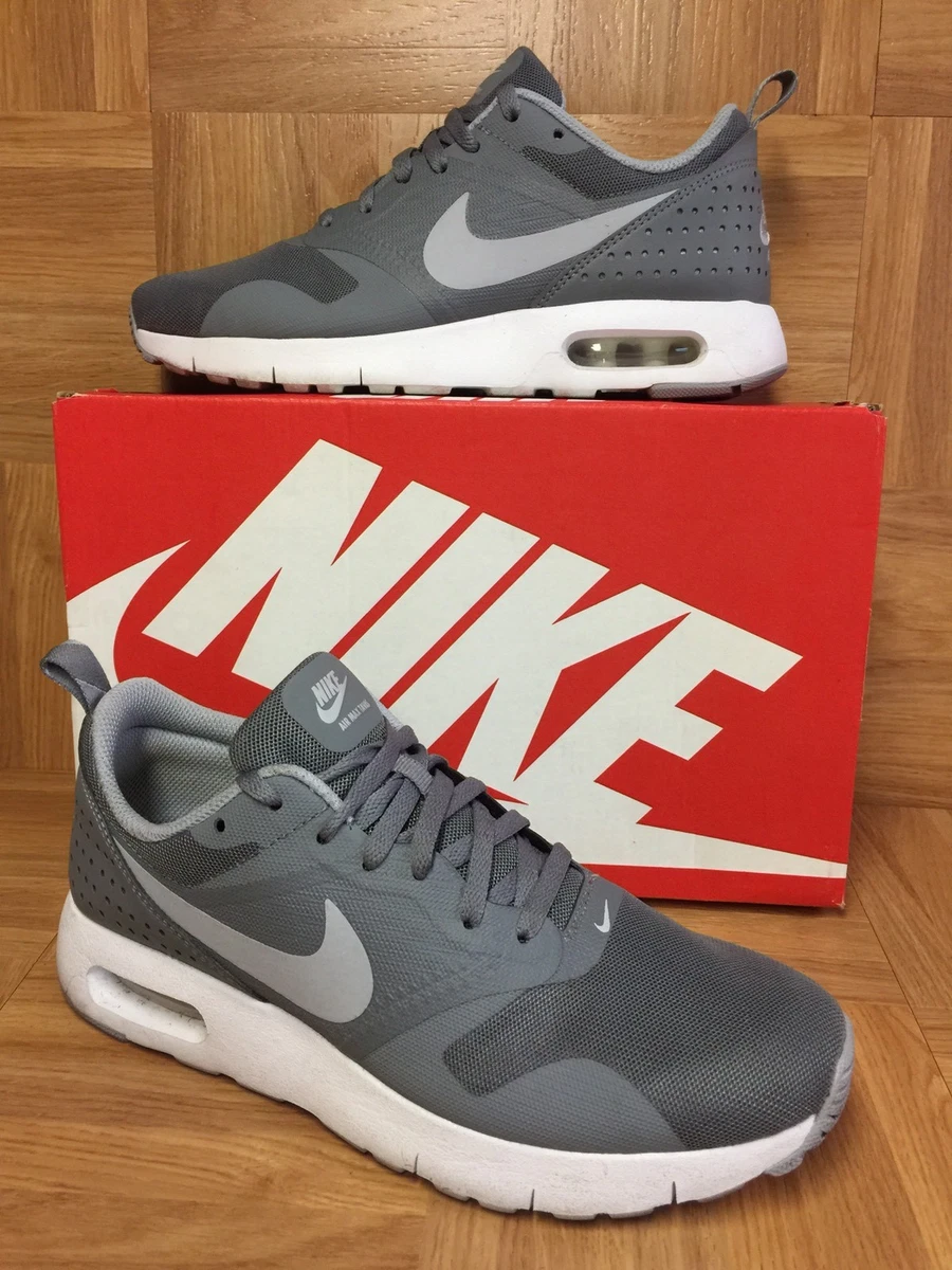 Encantada de conocerte Cerco reflejar Nice🔥 Nike Air Max Tavas GS Wolf Cool Gray White Sz 5.5Y 814443-002 Boys  $85 | eBay