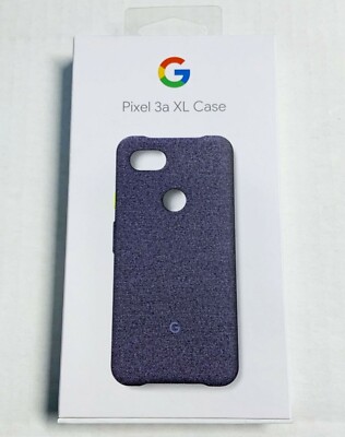 NEW!  Google Fabric Knit Case for Pixel 3a XL Smartphone Seascape Blue GA00789