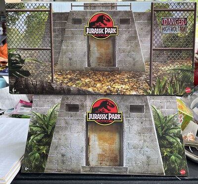 Mattel SDCC 2021 Exclusive Jurassic Park Final Scene Ray Arnold New, Open Box