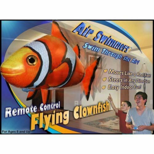 air swimmers remote control flying clownfish