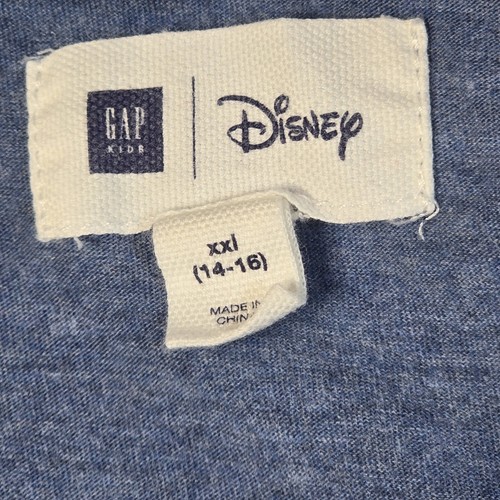 Gap Kids Disney Girls Belle Beauty & Beast Navy Printed A-line Dress XXL S/S Tie - Picture 7 of 8