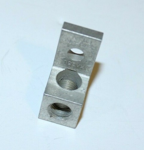 BURNDY KA25U Mechanical Conn,Lug,1/0 to 14 CU9AL - Picture 4 of 4