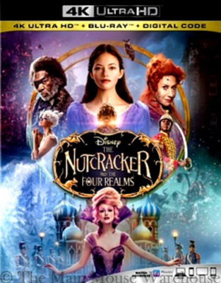 Authentic Disney The Nutcracker and the Four Realms 4K UHD Blu-ray Digital Copy