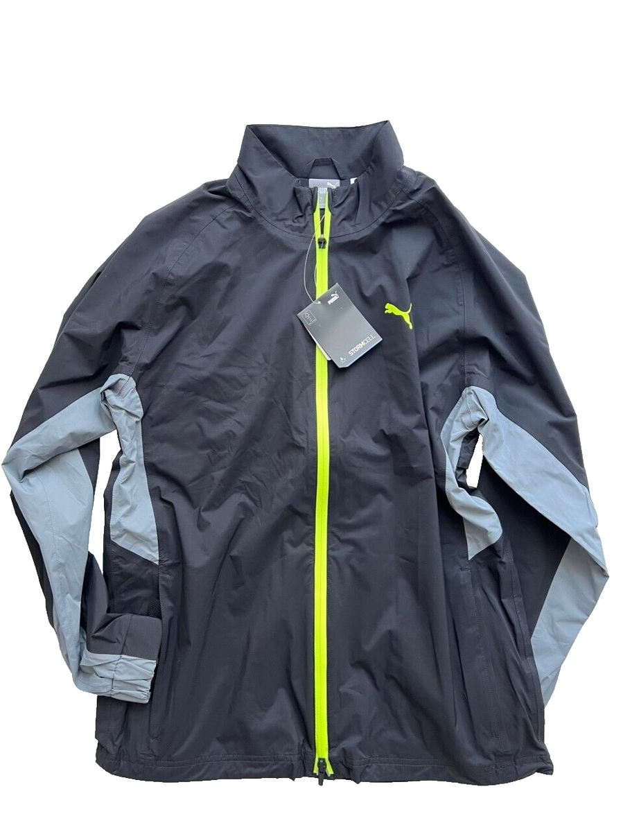 Puma 595415 Ultradry Waterproof Golf Jacket Black ( S ) | eBay