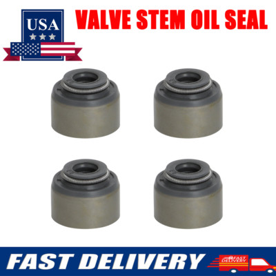 4X Valve Stem Seals For Kawasaki FH FR FS FX Series Engines #92049-7001