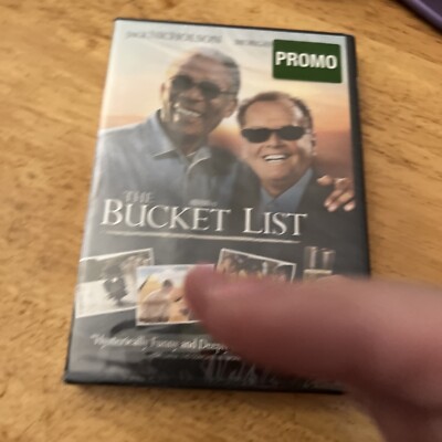 The Bucket List DVD New Sealed Morgan Freeman Jack Nicholson- PROMO