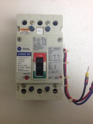 Allen Bradley Circuit Breaker Disconnecter 140UE-H2E3-D10, 3 P 100Amp, 240-480V 