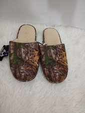 Men  s Half Dome George Realtree Lined Slippers 11/12 Rubber Sole