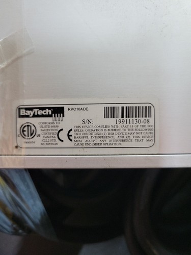 NEW NO BOX! BAYTECH RPC18ADE REMOTE POWER CONTROL - Picture 12 of 12