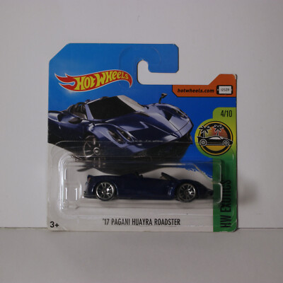 '17 Pagani Huayra Roadster (blau) | HW Exotics 4/10 | Hot Wheels Short 1:64 OVP