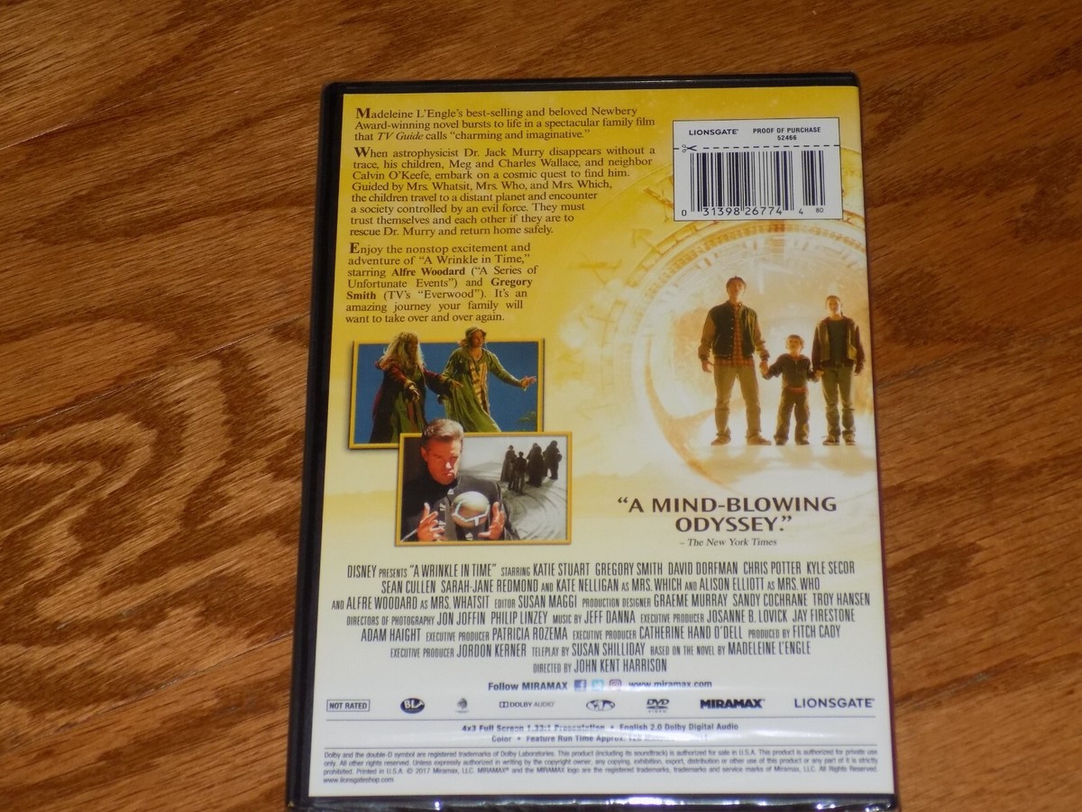 その他 Mcgarrigle Hour [DVD] A Wrinkle In Time Katie Stuart Gregory Smith David Dorfman