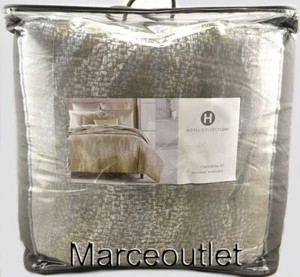 Hotel Collection Terra KING Comforter & Pillowshams Set Gray