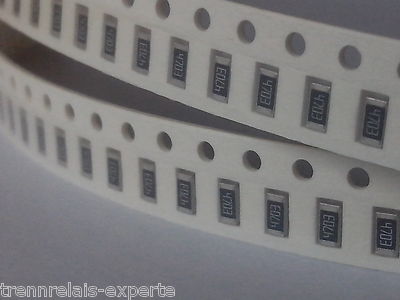 SMD Widerstand 1206 1% 0,25W Chip-Resistor RoHS verschiedene Werte und Menge