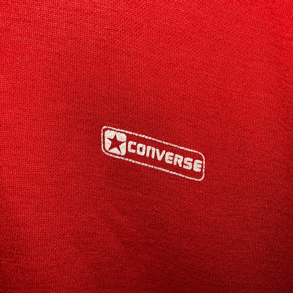Vtg Converse Sweatshirt Mens Fits Like L Crew Neck Sweater Skater Street 80s 90s - Image 2 of 4