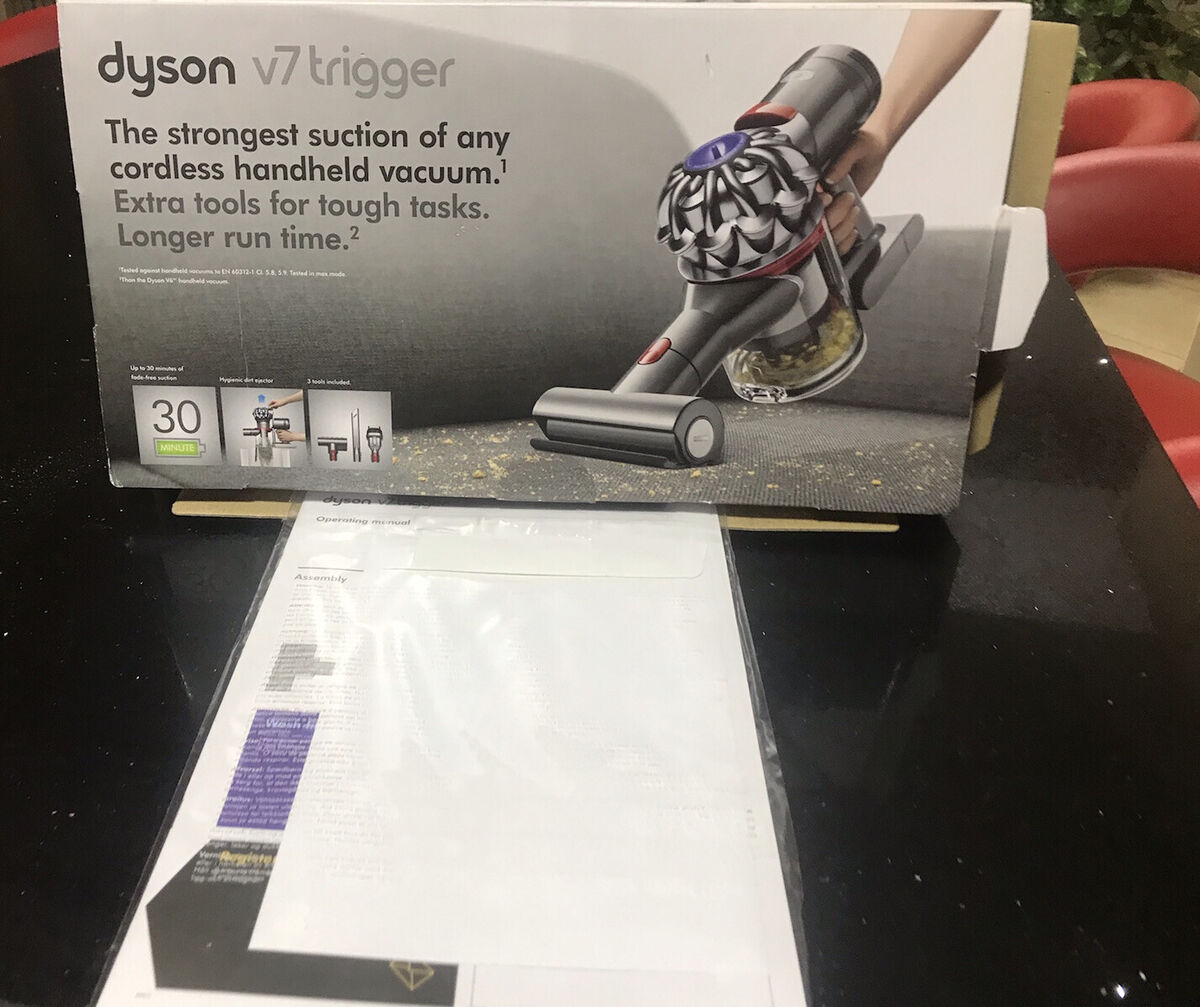 Dyson V7 Trigger EMPTY BOX & Instruction Only | eBay Dyson V7 Trigger EMPTY BOX & Instruction Only | eBay