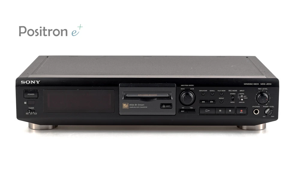 Sony MDS-JE510 MiniDisc Recorder / 2x Toslink / gewartet 1 Jahr Garantie [2]