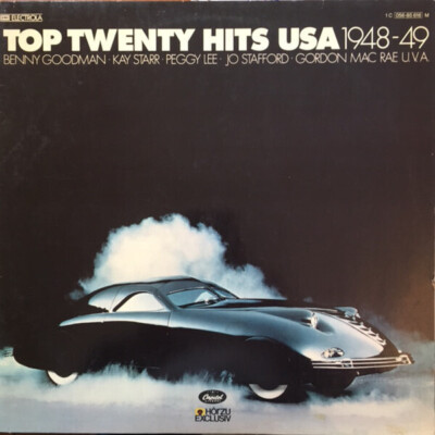 LP Benny Goodman, Kay Starr a.o. Top Twenty Hits USA 1948-1949 NEAR MINT EMI
