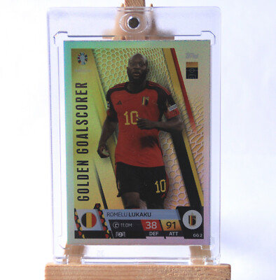 Romelu Lukaku Rainbow Glitzer Holo Golden Goalscorer GG 2 UEFA Euro EM 2024