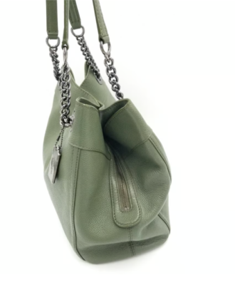 Coach 36855 Ivy Green Edie Turn Lock Shoulder Bag & Wallet With