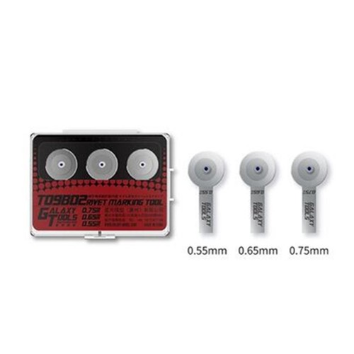 Steel Rivet Marking Tool + Non-Slip Handle Set Plane Model Building Tool - Picture 8 of 32